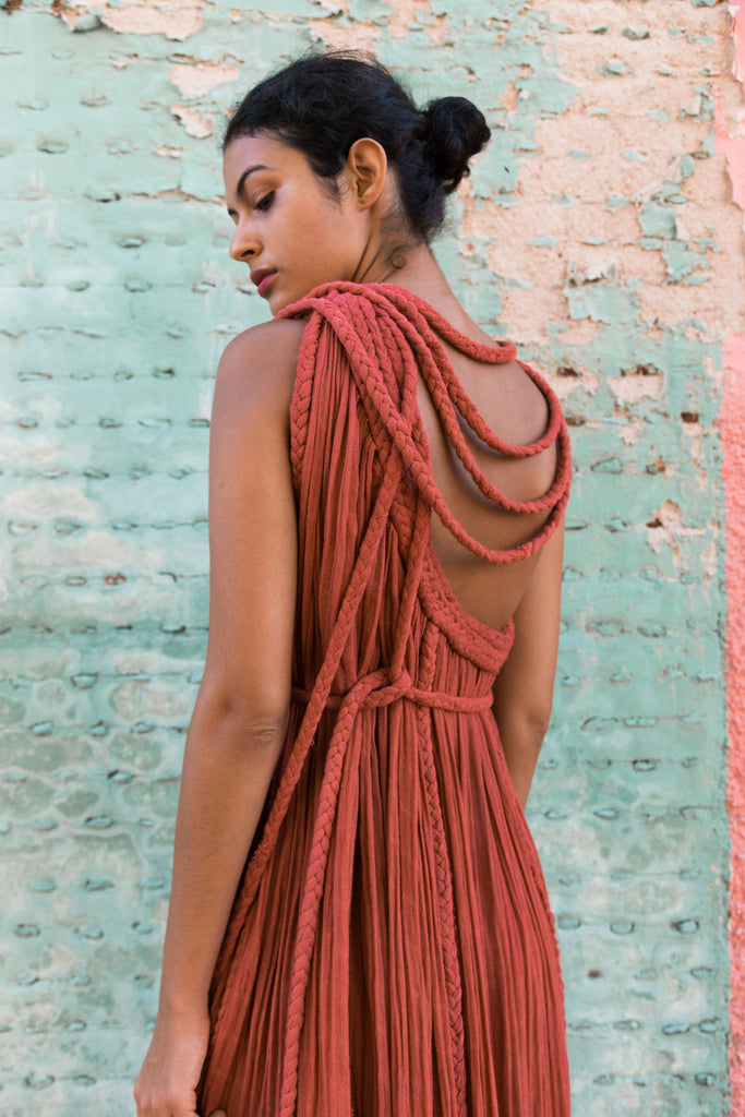 Venus Gown Handmade Luxury Resortwear | Kasia Kulenty One Size / Dusk Venus Gown Handmade Luxury Resortwear | Kasia Kulenty One Size / Dusk